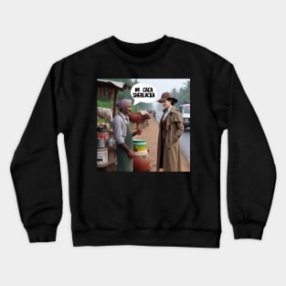 No caca Sherlocka Crewneck Sweatshirt